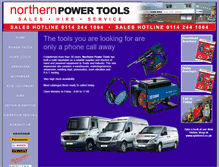 Tablet Screenshot of nptools.co.uk